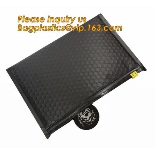 air mail metallic holographi rose gold bubble padded mailer / Zip lockk bubble bag/ slider bubble bag,Holographic Factory