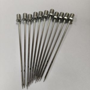 Double Layer Tubular Stainless Steel Needle With M6 Thread