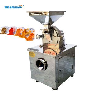 Quality 80 Kgs/Hour Linear Fine Spice Maize Powder Grinder Machine for sale
