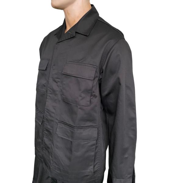 Customized Black Ceremonial Uniform Set Casual Comfortable Top 45% Wool 55% Polyester