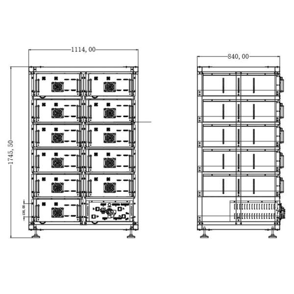 High Voltage Lithium-ion Battery System For Modular Battery Energy Storage