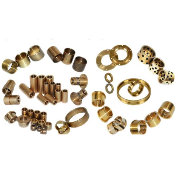 Customized Brass / Copper / Bronze Bearing Bushings Flanged Type OSM Size