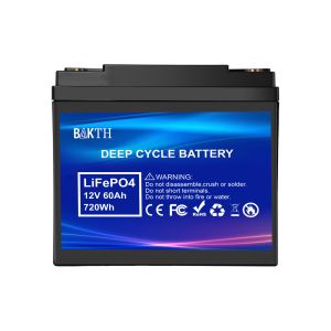 Quality LiFePo4 Battery Pack High Cycle Life Rechargeable Portable 12.8V 60Ah Battery Pack for sale