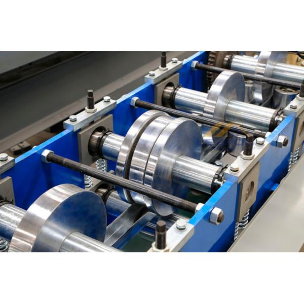 U Channel Steel Roll Forming Machine Track 15KW Galvanized 2.5mm