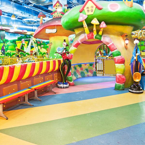 SGS Approved EPDM Granules Flooring Wear Resistance Playground Surface