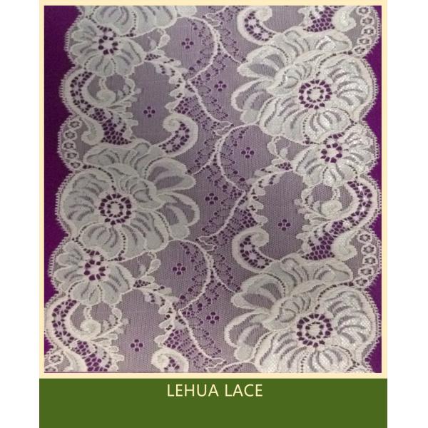 Hot Selling and nice quality Nylon Spandex Stretchy Brazil Lace from China