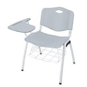 Quality Multicolor L400cm Stackable Conference Room Chairs / Student Writing Pad Chair for sale
