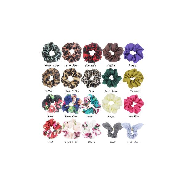 OEM ODM Round Silk Padded Headband , 3.5cm Night Mulberry Silk Scrunchies