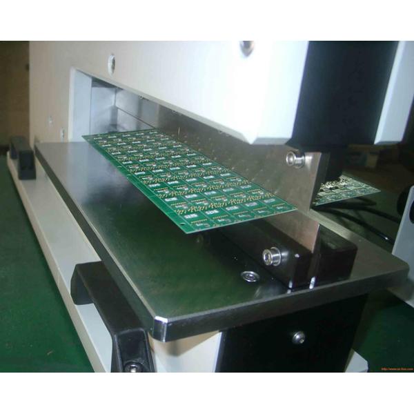 Motorized PCB Separation , PCB Depaneling Machine Circular Blade Moving