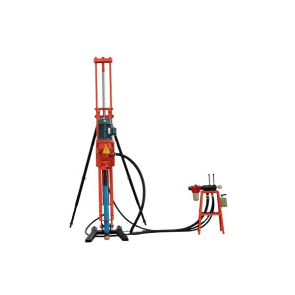 Max 100m DTH Drill Rigs Pneumatic Down The Hole Drilling Machine