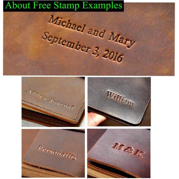 Large Antique Travel Journal Notebook Wear Resistant With Snap Fastener