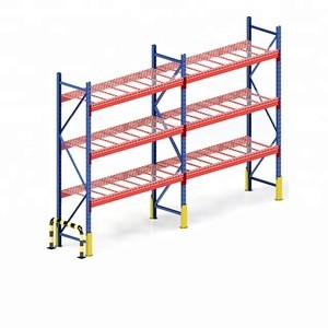 China Q235 Steel Warehouse Rack System , Heavy Metal Storage Shelves on sale