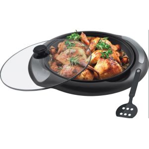 Quality 13.8 Inch Table Grill Griddle With Adjustable Temperature Control for sale