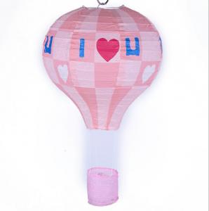China Paper export hot air balloon room bedroom decoration ornaments supplies wedding arrangements Proposal props wholesale on sale