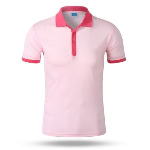 Quality Custom Logo V Neck Polo Shirt No Pilling Kninted for sale