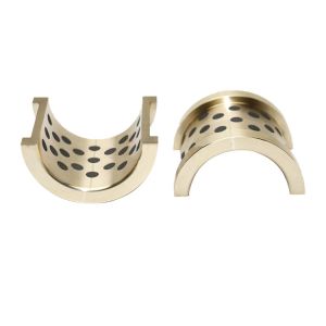 China Split Shaft Self Lubricating Bronze Bush CuAl10Fe5Ni5 Aluminium Bronze Bushing on sale
