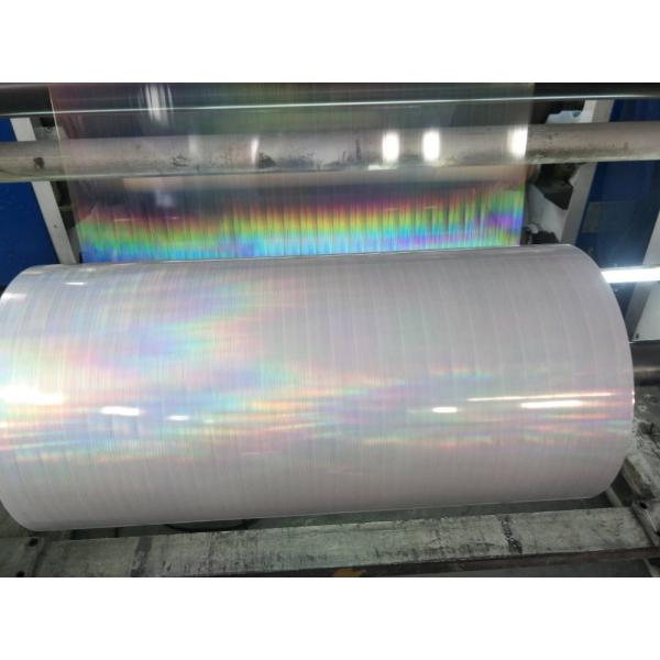 Soft PET Film Transparent Holographic Cold Lamination Film for Professional Finishing