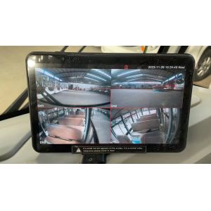 80km Range Electric Tourist Vehicle With 100Ah Battery Capacity