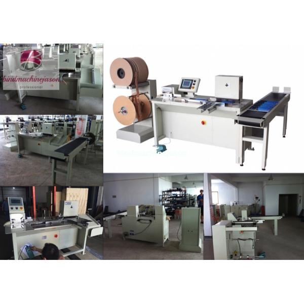 Semi automatic double Wire closing machine DCB360 (1/4 - 1 1/4  ) for notebook