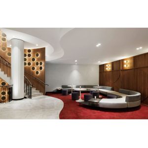 Laminated HPL PVC Bedroom Flat Pack Furniture Bedroom Sets ODM