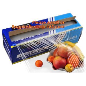 Transparent PVC cling film for food wrap, Safe and Fresh Preservation cling film