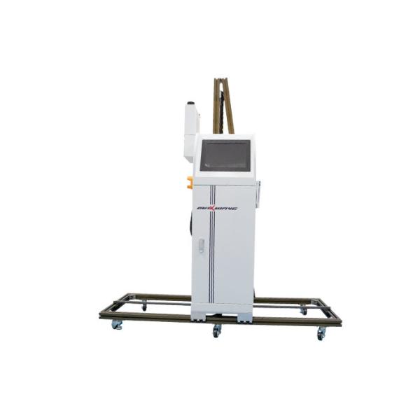 CMYK Vertical 3D Wall Printing Machine 2200mm High Double Head DX5