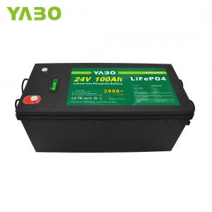 Quality 32700 Lifepo4 Battery Pack 24v 100ah Rechargeable Li Ion for sale