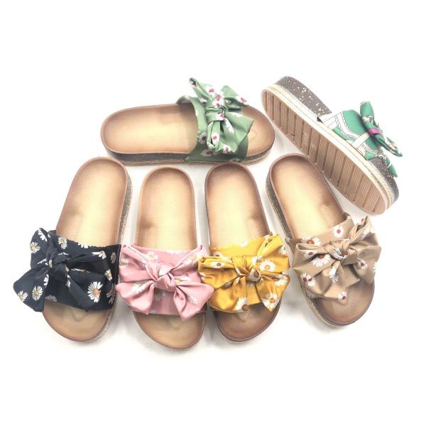 PVC Ladies PVC Sandals Women Slippers Flat Ladies Shoes Women's Sandals Tiano