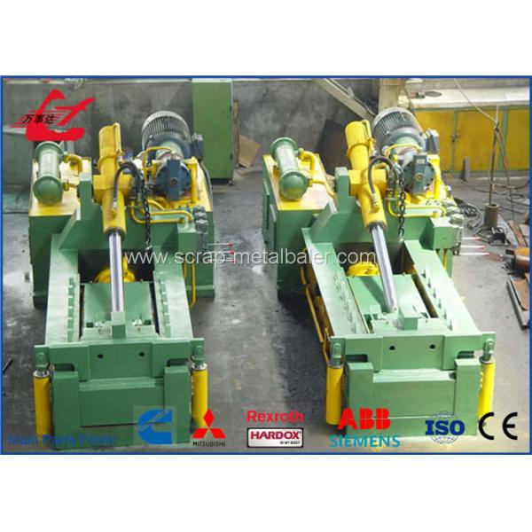 Manual Valve Control Hydraulic Scrap Baling Press 160 Ton Press force