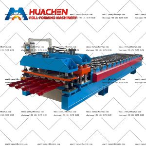 Quality China Made Glazed Roof Tile Roll Forming Machine for sale
