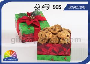 China Cookie / Chocolate Paper Gift Box Customized Gift Wrapping Boxes With Art Paper on sale