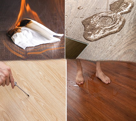 SPC Flooring 4mm/5mm/6mm Click Lock Rigid Luxury Vinyl Plank Stone Composite Flooring