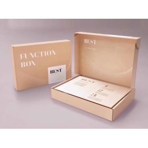 Eco Friendly Kraft Mailer Boxes For E Commerce Packaging with custom logo