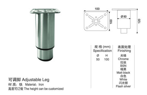 Standard Quality Modern Metal Sofa Legs , furniture accessory Sofa Legs for furniture
