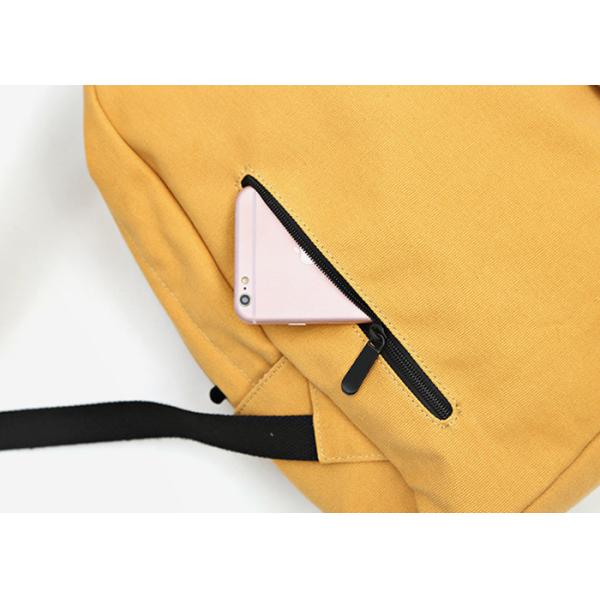 Low MOQ Hot sale New fasion Daily Man Custom Softback Cotton Fabric Backpack Bag Rucksack Backpack