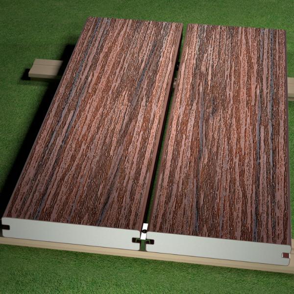 Stainless Steel Fastener Installation for PVC/WPC Outdoor Composite Decking Floor