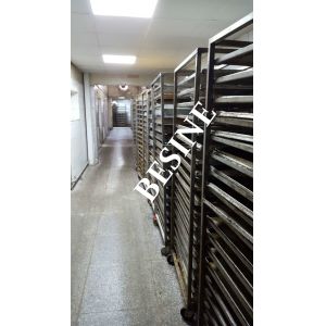 Quality stainless steel bakery trolleys for sale