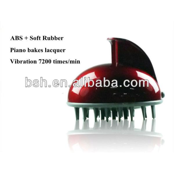 Handheld Electric Scalp Massage Brush , Anti Oily Hair Scalp Massager Shampoo Brush