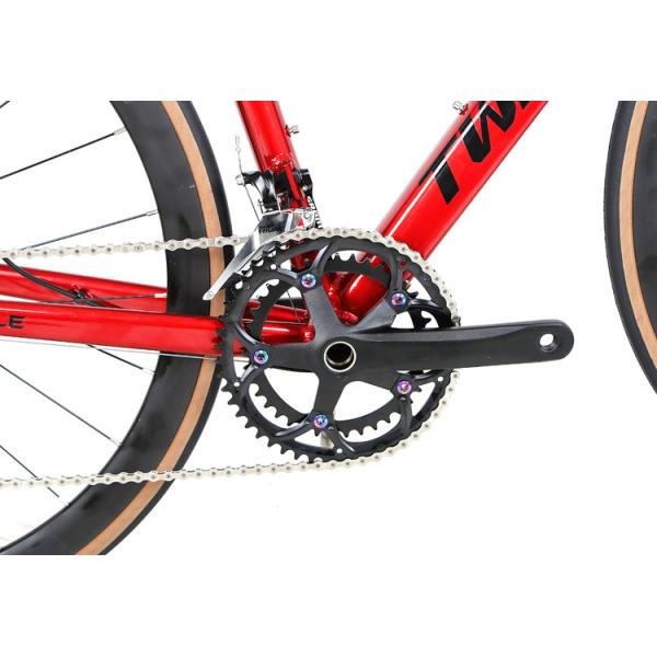 Aluminium AL7005 22 Speed Road Bike 700C With SRAM RIVAL Disc Brake