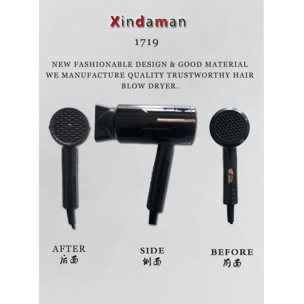 OEM Compact Travel Hair Dryers With Foldable Handle Concentrator