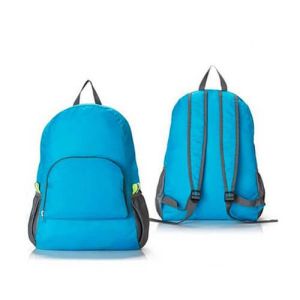Softback Zipper Pocket Womens Foldable Rucksack Backpack For School
