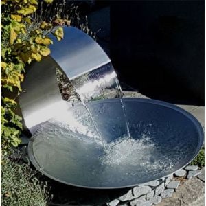 Garden Art 304 Stainless Steel Pool Water Fountain
