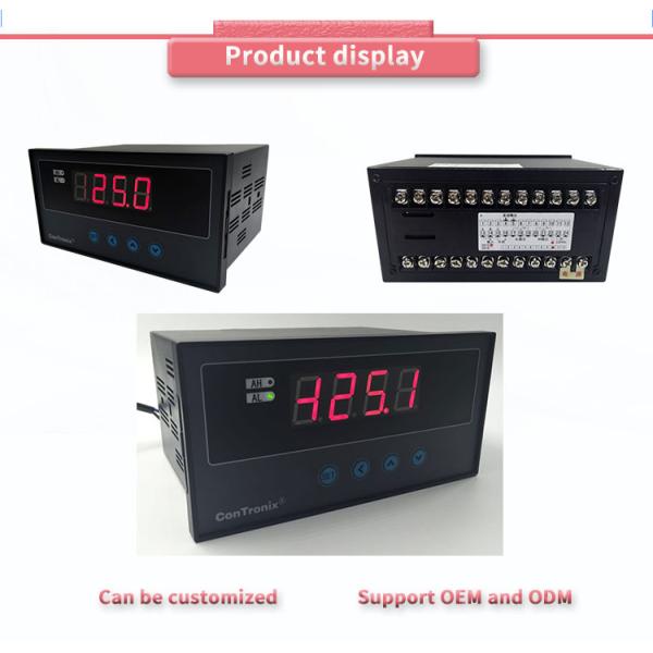 Thermal Meter Control Instrument with High Accuracy and Flexible Input Signal Setting