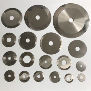 Circular Tungsten Carbide Slitter Blades Carbide Steel Blade Iso 9001