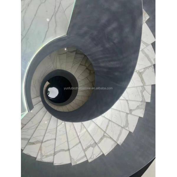 Home Decor Modern Fish Belly White Marble Stone Slabs for Living Room and Floor Tiles