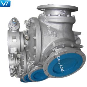 Multi Port Ball Valve Carbon Steel 16 Inch DN250 3 Way Ball Valve
