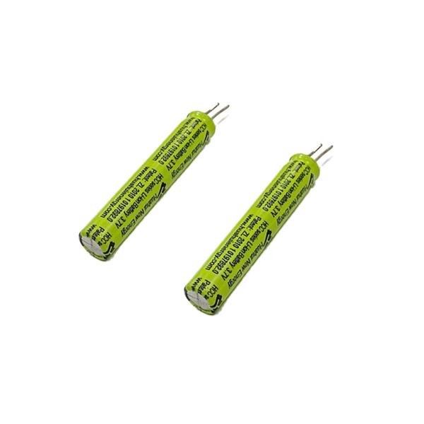 Long Cycle Life HCC6538 3.7 V 80mAh LCO Battery For LED Lighting