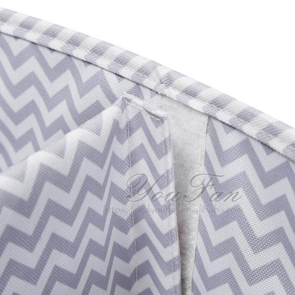 Portable Baby Diaper Caddy Organizer Canvas Cotton Material Made