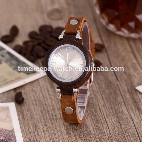 Fashion design 32mm ladies watch Leather strap Sunshine dial best gift watch for ladies