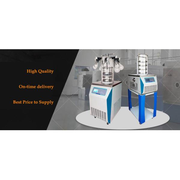 0.12M2 To 2M2 Lab Freeze Dryers Pilot Scale Lyophilizer For Vaccine Reagent Vials